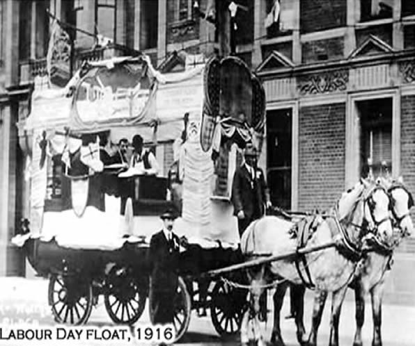 U.S. Dept of Labor - Labor Day Float 1916