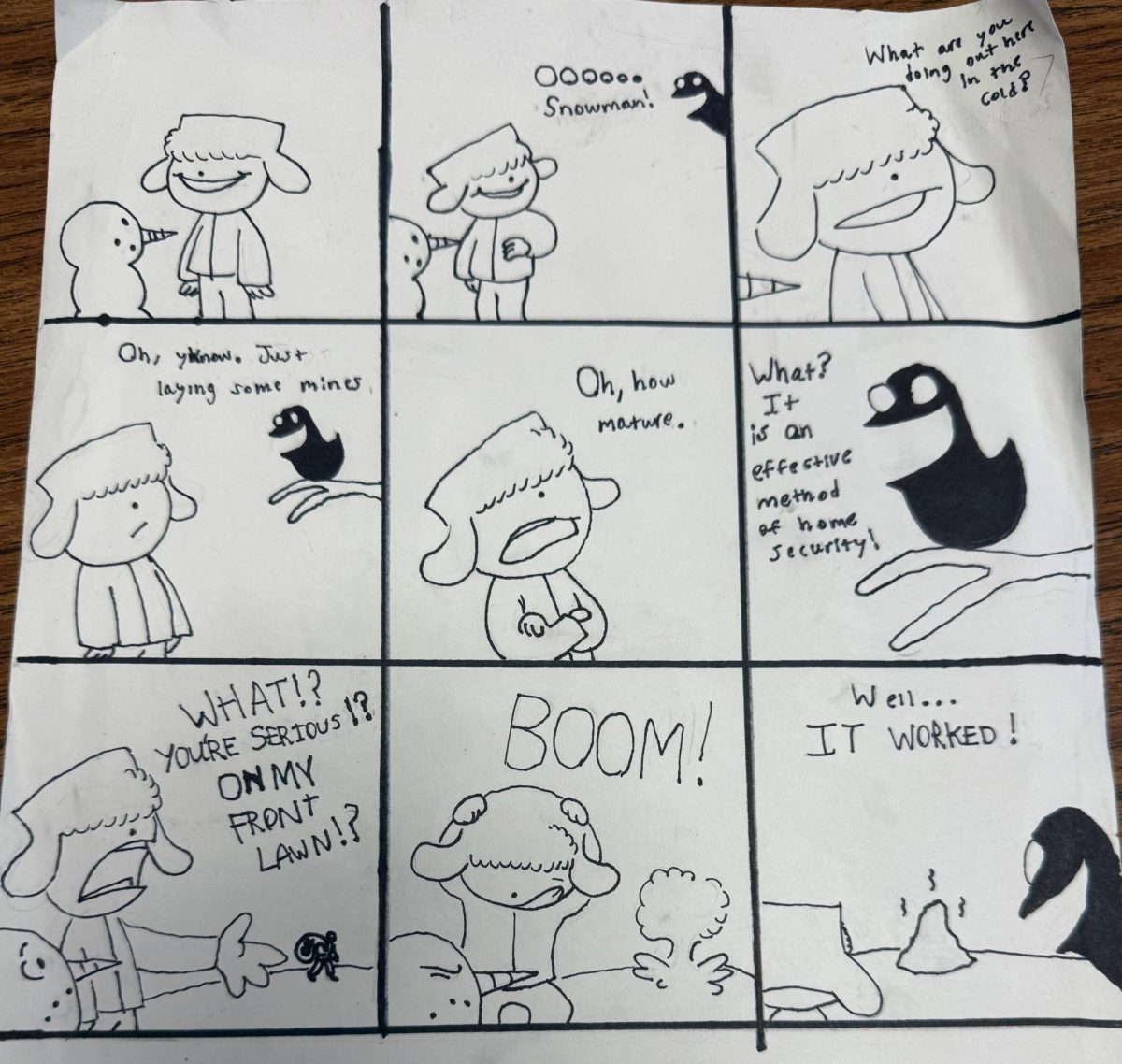 A Boy and His Crow